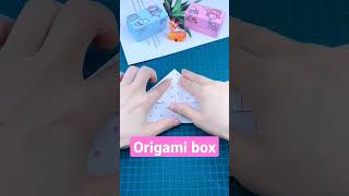 Box from origami - hello origami #diy #creative #shorts
