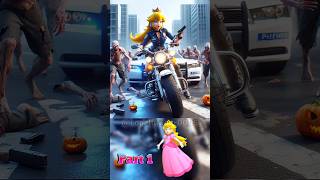 Mario's police team is attacked by a Zombies #part1 #shorts #mario #horror #animation #supermario