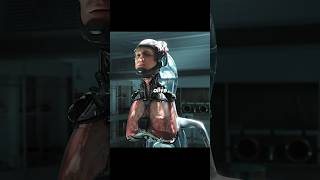 Doctors extracted his internal organ and made him a cyborg 🧠🤖#robocop #movie