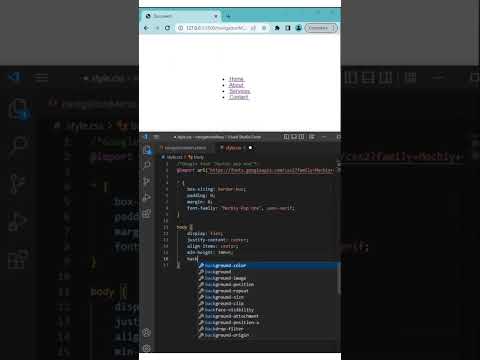 Creating an Amazing Navigation Menu ✨ | Safdar Ali