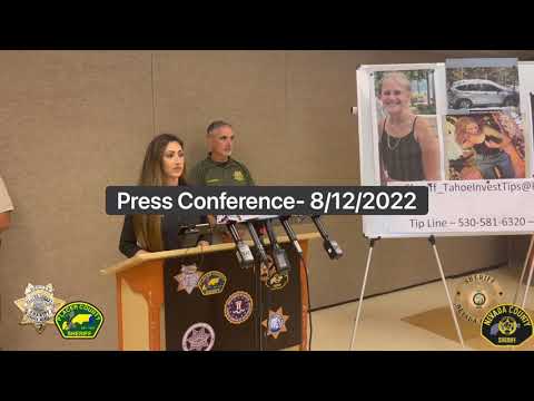 8/12 Press Conference on the Kiely Rodni missing person investigation & search.