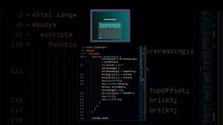 Create Games using html CSS and JS | Break out game | JavaScript Projects