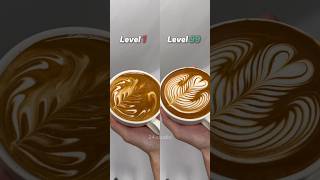 Latte art tutorial 拉花教學14秒 #lattearttutorial #latteart #shorts
