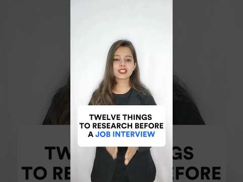 What to search before your job interview #job #jobs #interviewpreparation #interview tips