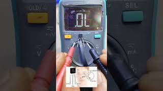 npn transistor 2n5551 pin data and how to measure it #tips #measuring #transistor #2n5551 #pindata