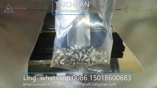 Automatic screw fittings packing machine, screws counting packing machine,screws packaging machine