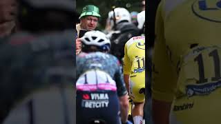 Vingegaard hits back💪🏻👆🏻🚀 #tdf2024 #awesome #power #revenge #funny