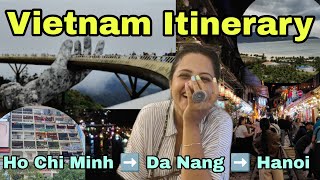 Detailed ITINERARY for VIETNAM | BUDGET trip | Travel vlog | 