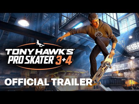 Tony Hawk's Pro Skater 3 + 4 | Official Gameplay Reveal Trailer