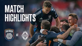 Highlights: San Diego FC vs. Vancouver Whitecaps