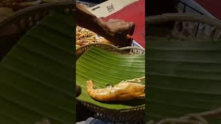 Amazing！泰式烤河蝦碳烤 Thailand Street Food Grilled River Shrimp #街頭美食 #asiafood #thaifood #seafood #泰國蝦