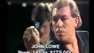 9 Dart Finish - John Lowe against Keith Deller - World Matchplay - 13 October 1984