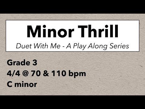 Minor Thrill - Duet With Me
