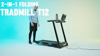 🔥 MERACH T12 Foldable Incline Treadmill – Compact, Powerful & Smart! 💪🏃‍♂️