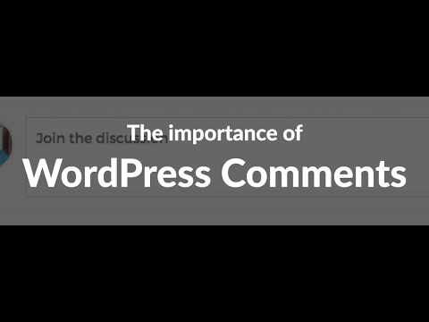 Episode 047: Why WordPress Comments still matter