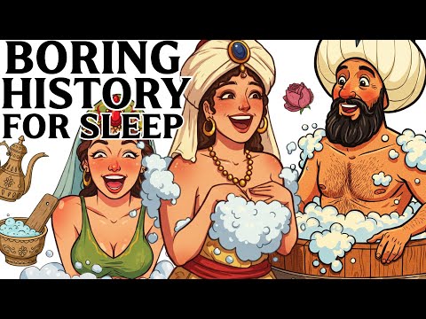 Boring History For Sleep | Ottoman Empire’s Relaxing Public Bath Routine #boringhistory
