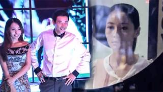 Husband and Mistress Kiss Passionately in Bar; Wife Sees from Behind and Leaves in Despair