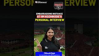 How to Crack IIM Kozhikode PI 🎯| Chitranshi Gupta IIM Kozhikode Interview Experience | #shorts #iim