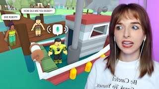 i used a voice changer in ROBLOX TOTAL DRAMA ISLAND