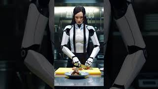 AI Robot Cooking in a Futuristic Restaurant | Robotic Chef in Action