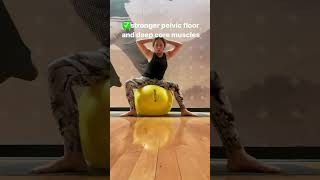 🌟 Prioritizing Pelvic Floor Exercises with a Ball Comment "Core Back Immersion" for free 6 part vid