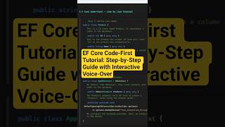efcore|dotnet interview questions and answers for experienced|c sharp tutorial|