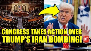 🚨CONGRESS Drops BOMBSHELL On Trump Over His IRAN BOMBING