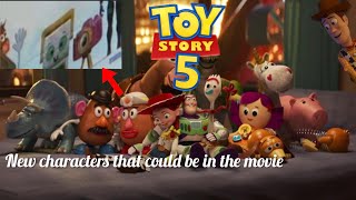 leaked look of new characters for Toy story 5