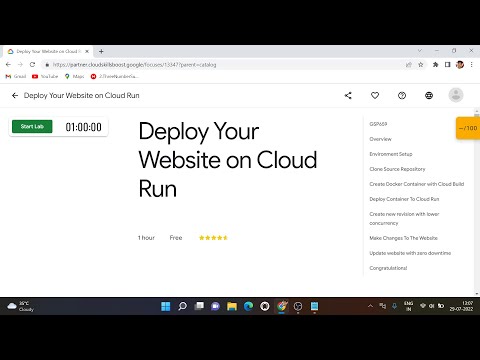 Deploy Your Website on Cloud Run | Qwiklabs
