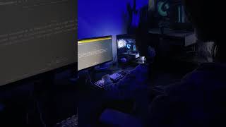 Touch typing routine