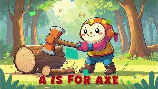 Phonics | The letter A Song | Learning for toddlers