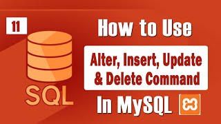 How to Use ALTER, UPDATE & DELETE Commands in MySQL | Full Tutorial 2024 | Webroj