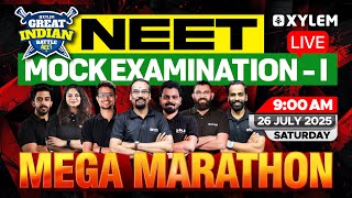 Target NEET 2026 - GIB: NEET Mock Examination - I | Mega Marathon | Xylem NEET