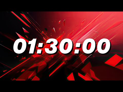 1.5 Hour Countdown Timer