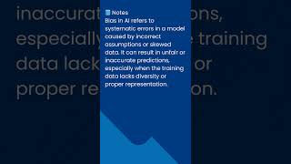 AI Q&A  43 : What is Bias in AI Models? #techiesplusacademy #machinelearning #ai #datascience
