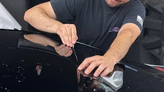 E36 Transformation - Roof PPF in GLOSS BLACK