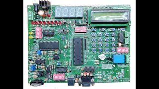 Tkit-51 8051 trainer kit Starting