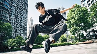 Street Dance机械人也会过国庆节？正向你走来的是新一代机械人小汤，快看他正在向你挥手示意