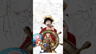 ＃jungleP＃onepiece #アニメ ＃animation＃塗り絵