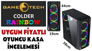 GAMETECH COLDER Rainbow Uygun Fiyatlı Oyuncu Kasa İncelemesi