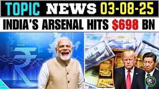 India’s Arsenal Hits $698 Bn! Shocks US-CHINA! #fdi @YourKnowledgeShow665