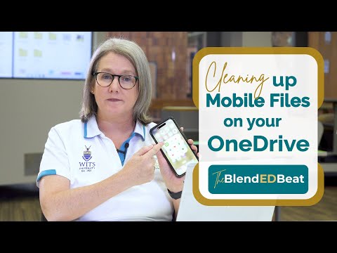 OneDrive E5: Cleaning up mobile files on your OneDrive