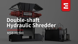 ENERPAT Shredder / ENERPAT MSB-H1500 Hydraulic Drive Two Shafts Shredder