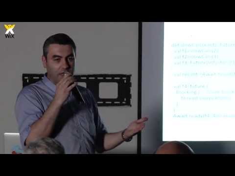 Dudi Landau - Concurrency, JVM, Scala -- The Promise of the Futures (Hebrew)