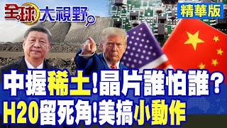 中國稀土握在手 晶片戰誰怕誰!H20留死角 美國搞小動作有用?|【全球大視野】精華版 @全球大視野Global_Vision