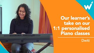 WhiteHat Jr | Student Testimonial | "By learning music, I'm doing something for myself," says Dwiti