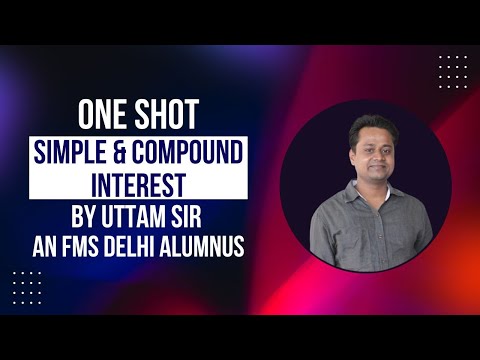 ONE SHORT SIMPLE AND COMPOUND INTEREST | Dhirati Education #compoundinterest #simpleinterest