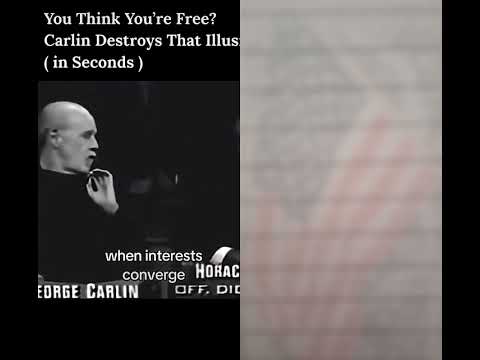 George Carlin , calling out the Elite and their tactics since the beginning.