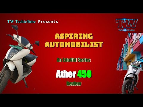 Ather 450 Review | Aspiring Automobilist | TW TechieTube | TechnoWizards India