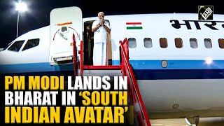 PM Modi lands in Tamil Nadu in ‘South Indian Avatar’ after concluding 2-nation-visit to Maldives, UK